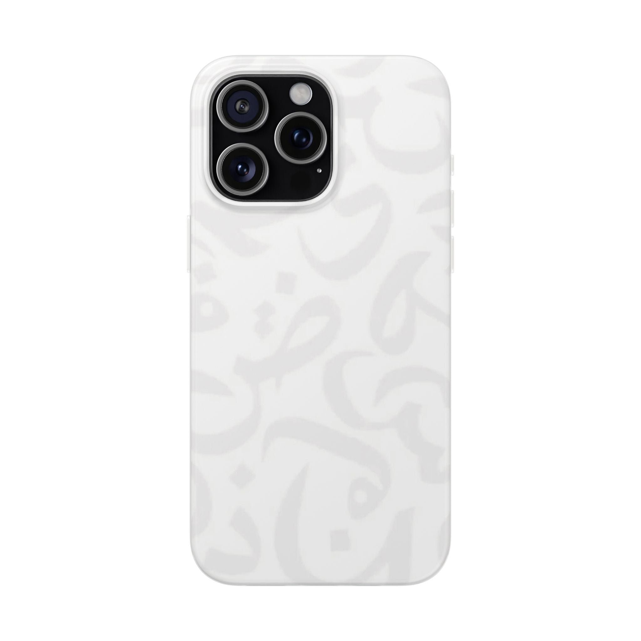 Arabic Calligraphy White Flexi Case