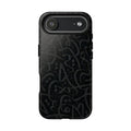Wooden Calligraphy Black - Tough Case