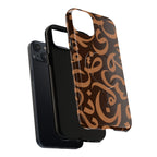 Simple Calligraphy Brown - Magnetic Case
