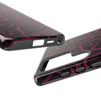 Wooden Calligraphy Pink - Tough Case