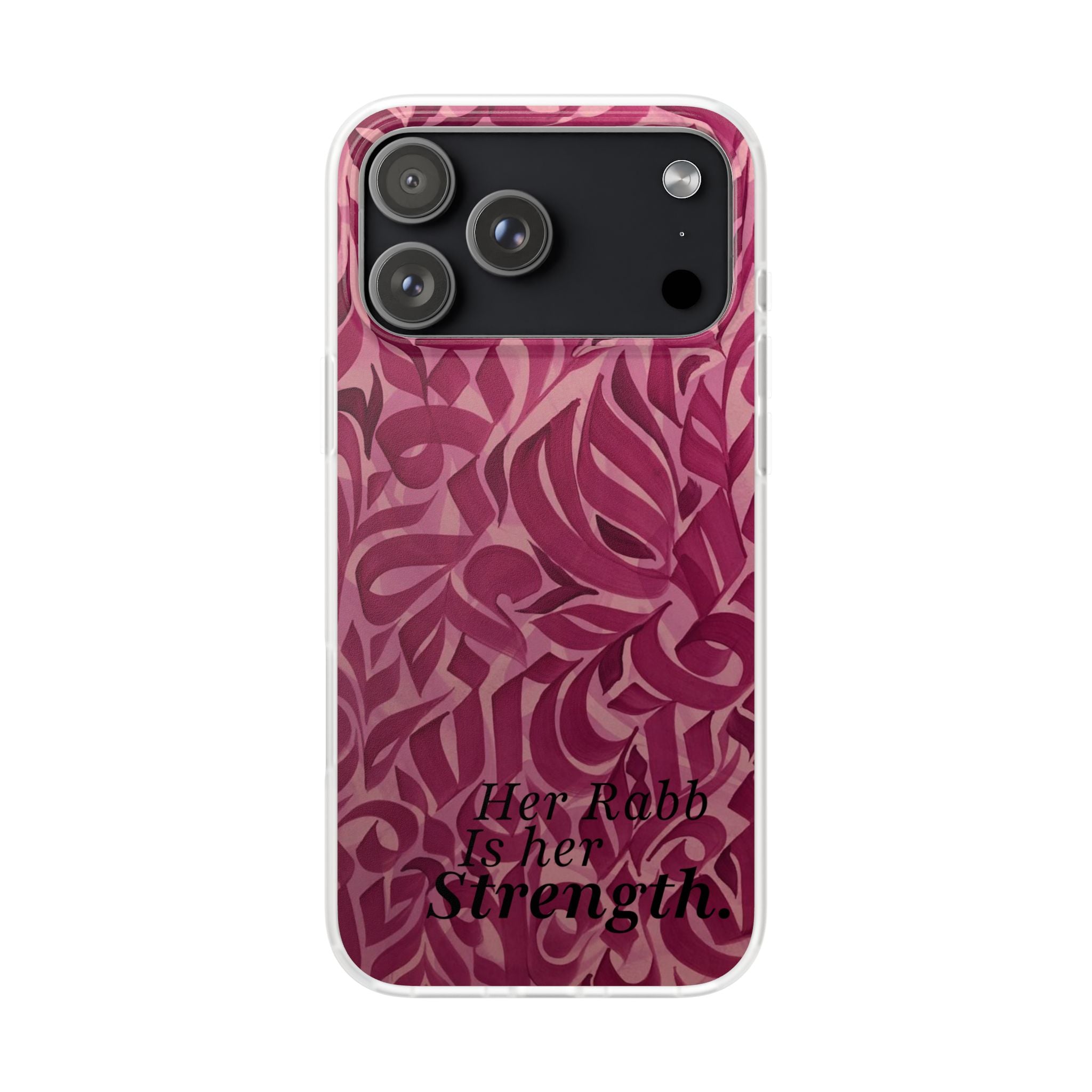 "Her Rabb is Her Strenght" - Flexi Case