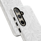 Floral Calligraphy White - Tough Case