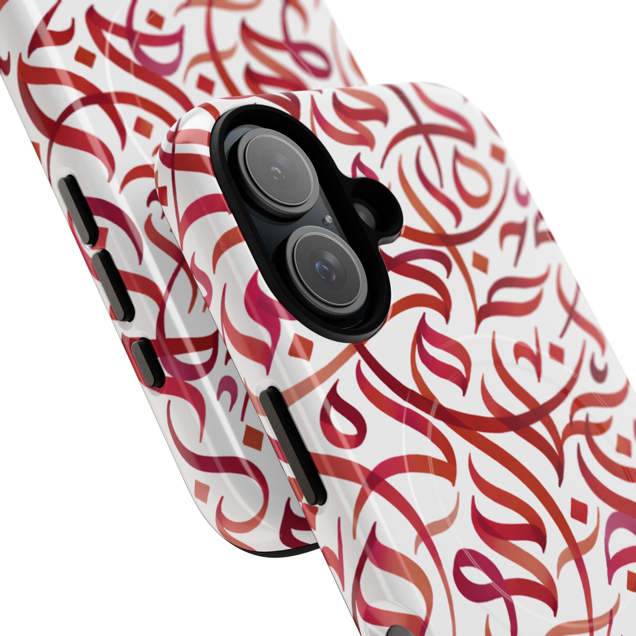 Flowing Calligraphy Red - Magnetic Case