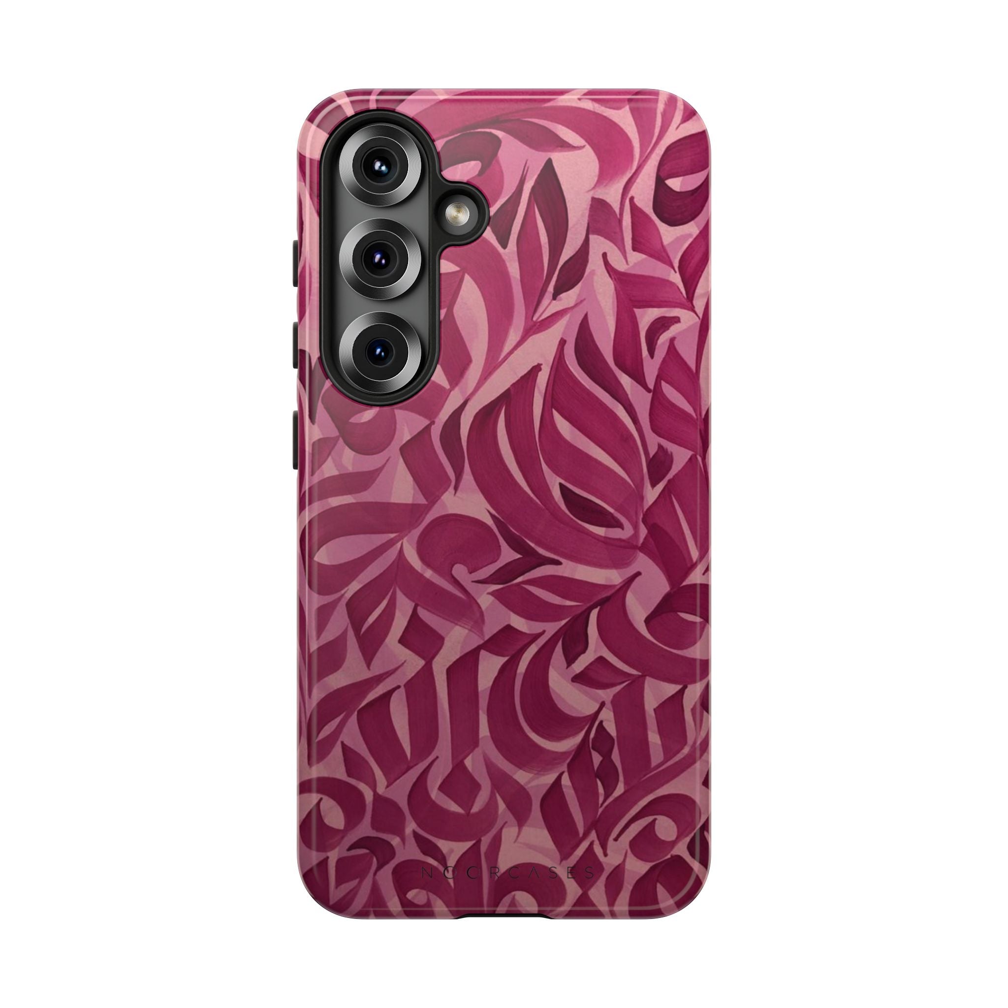 Floral Calligraphy Pink - Tough Case