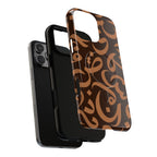Simple Calligraphy Brown - Magnetic Case