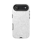 Floral Calligraphy White - Tough Case