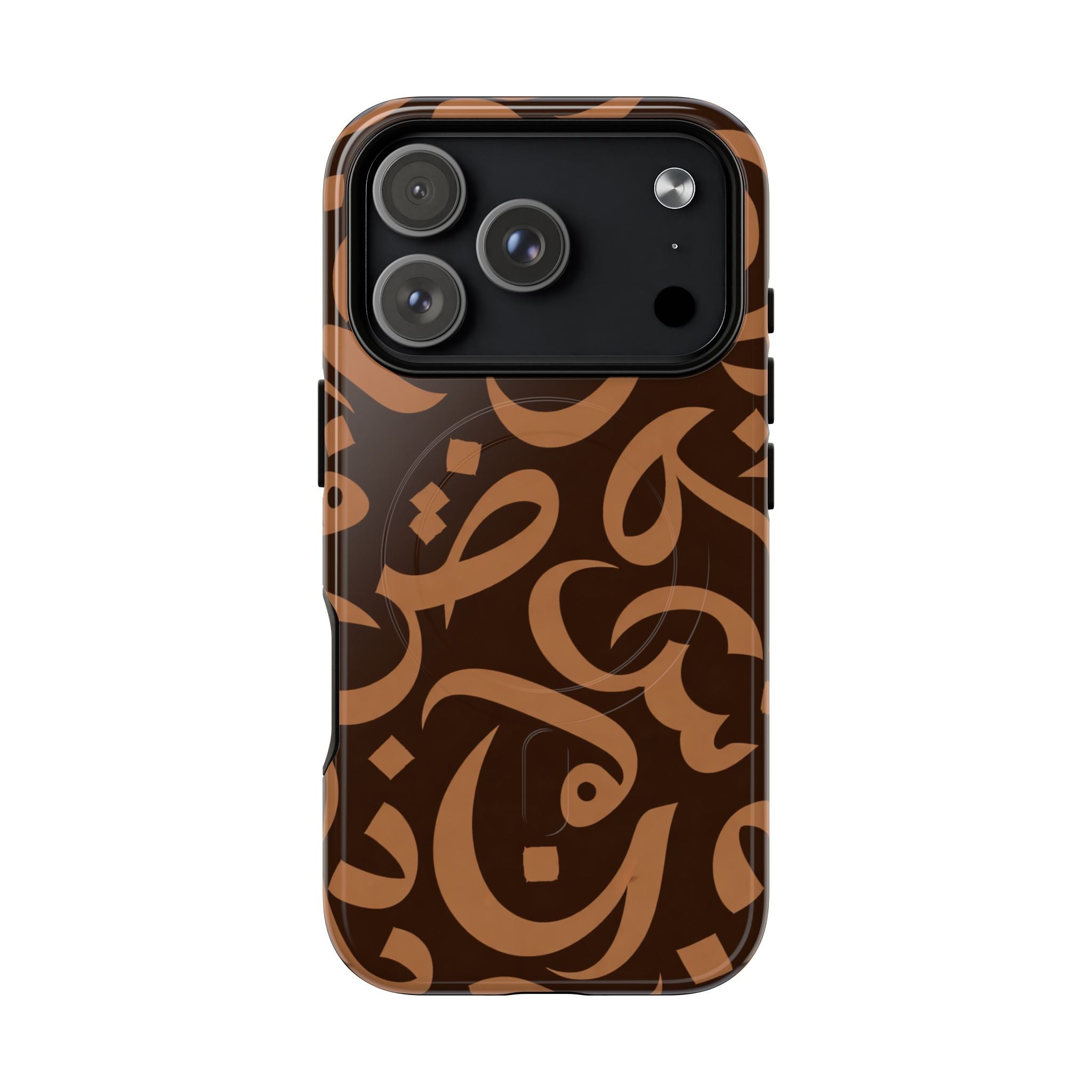 Simple Calligraphy Brown - Magnetic Case