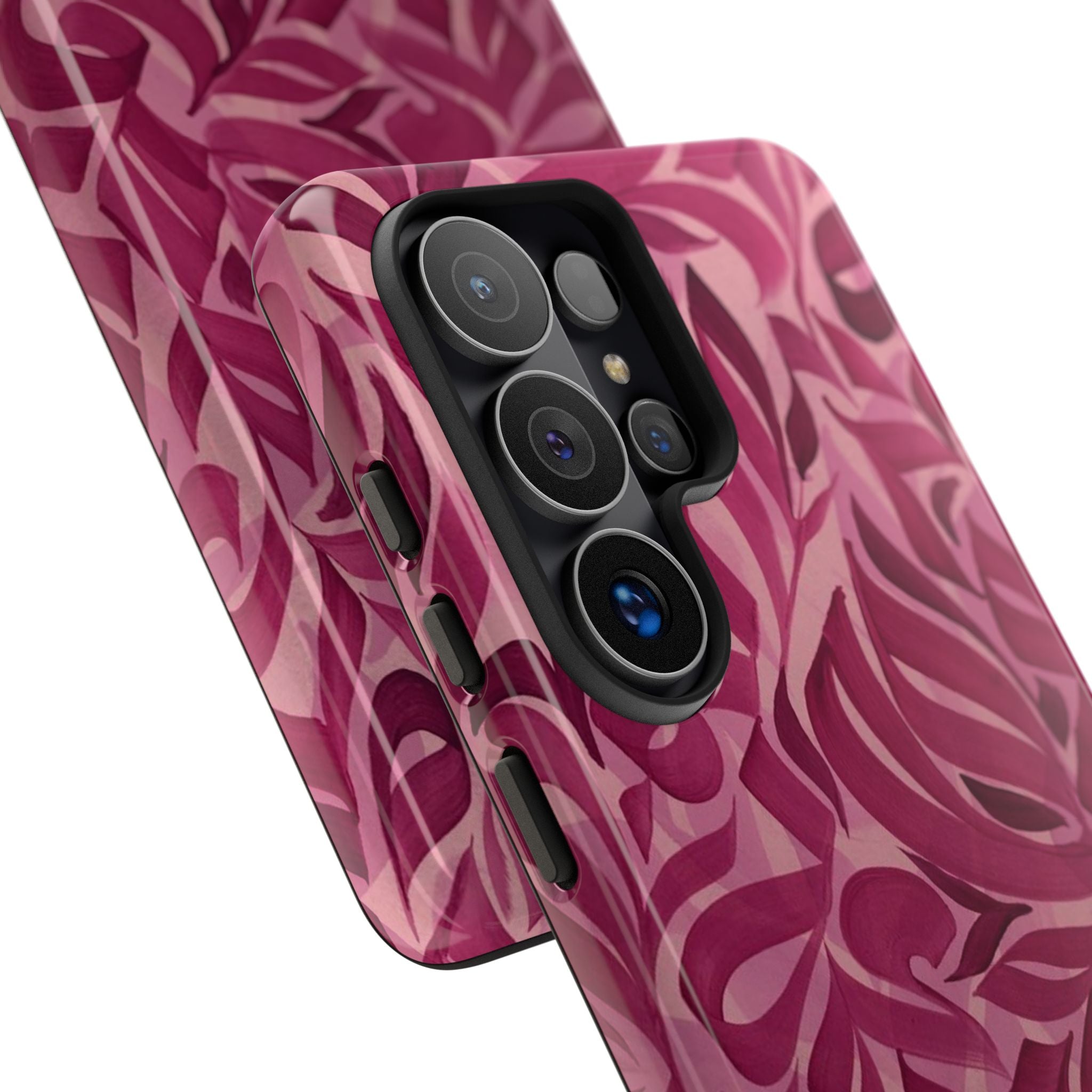 Floral Calligraphy Pink - Tough Case