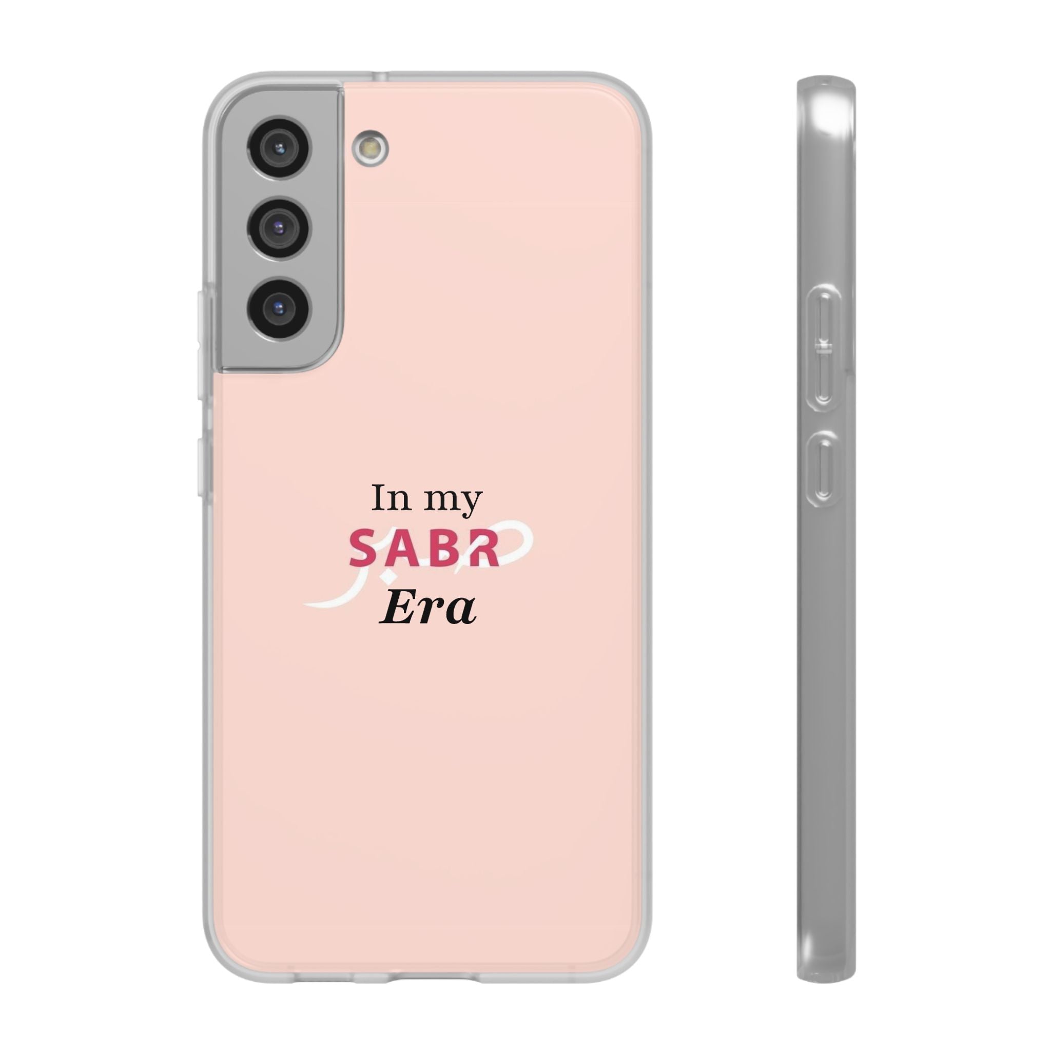 "In My Sabr Era" Pink Flexi Case