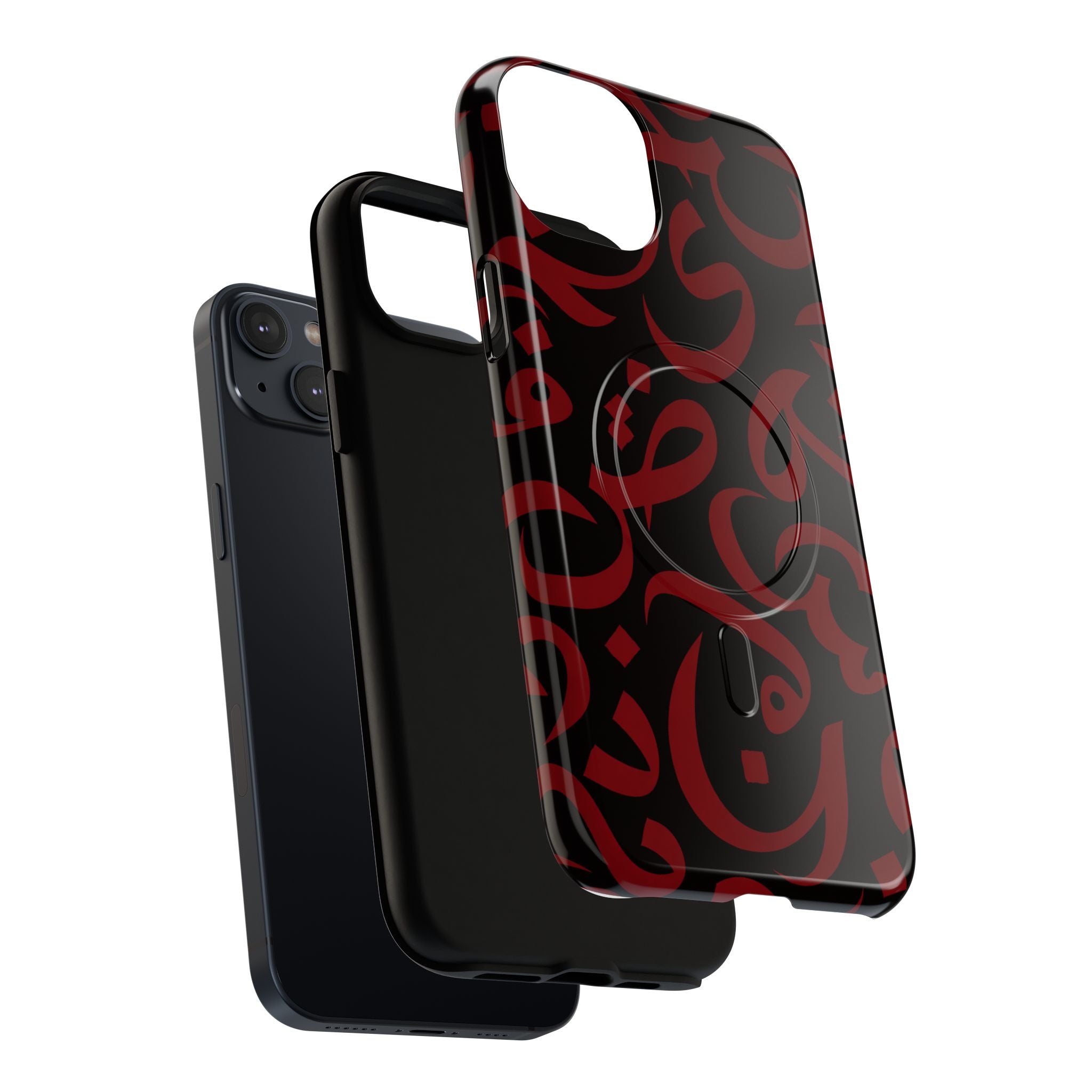 Simple Calligraphy Red - Magnetic Case