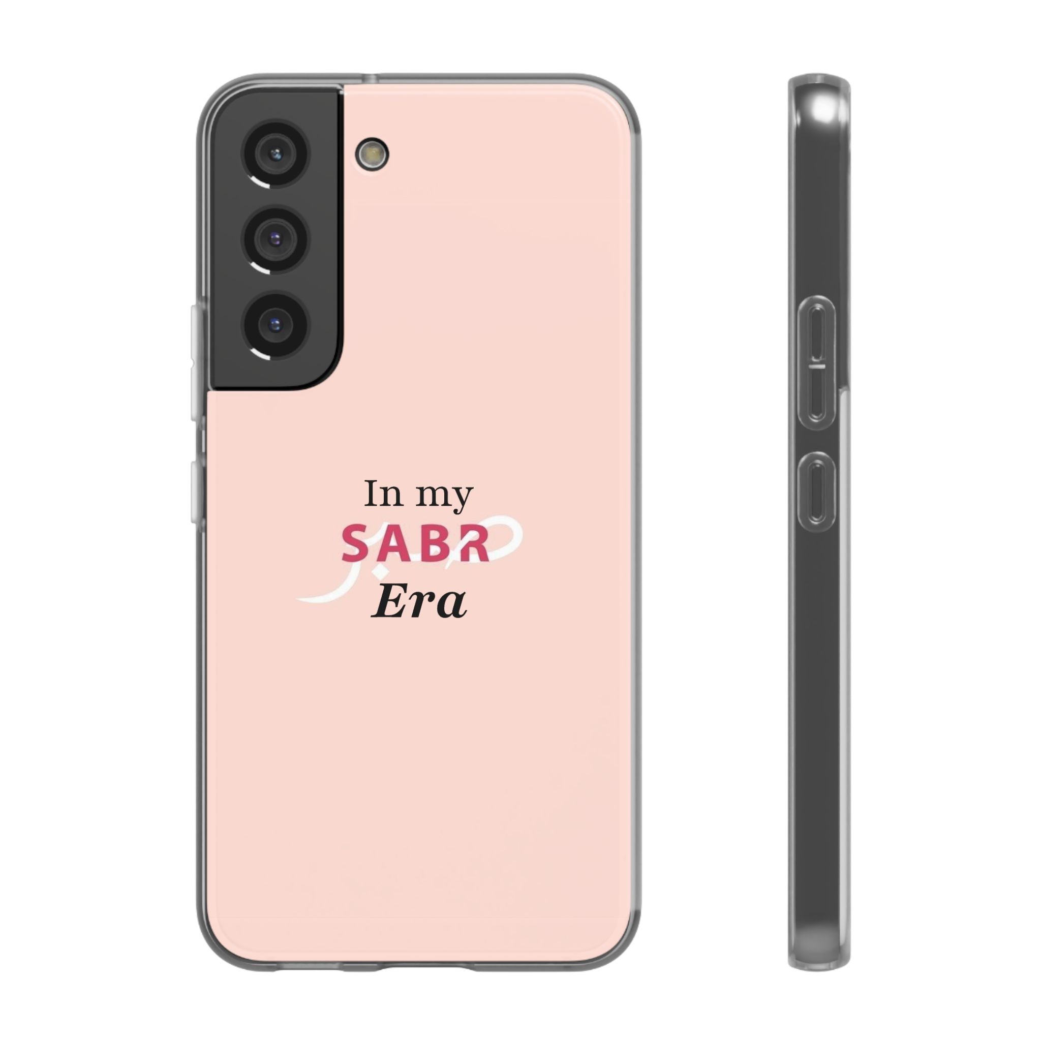 "In My Sabr Era" Pink Flexi Case