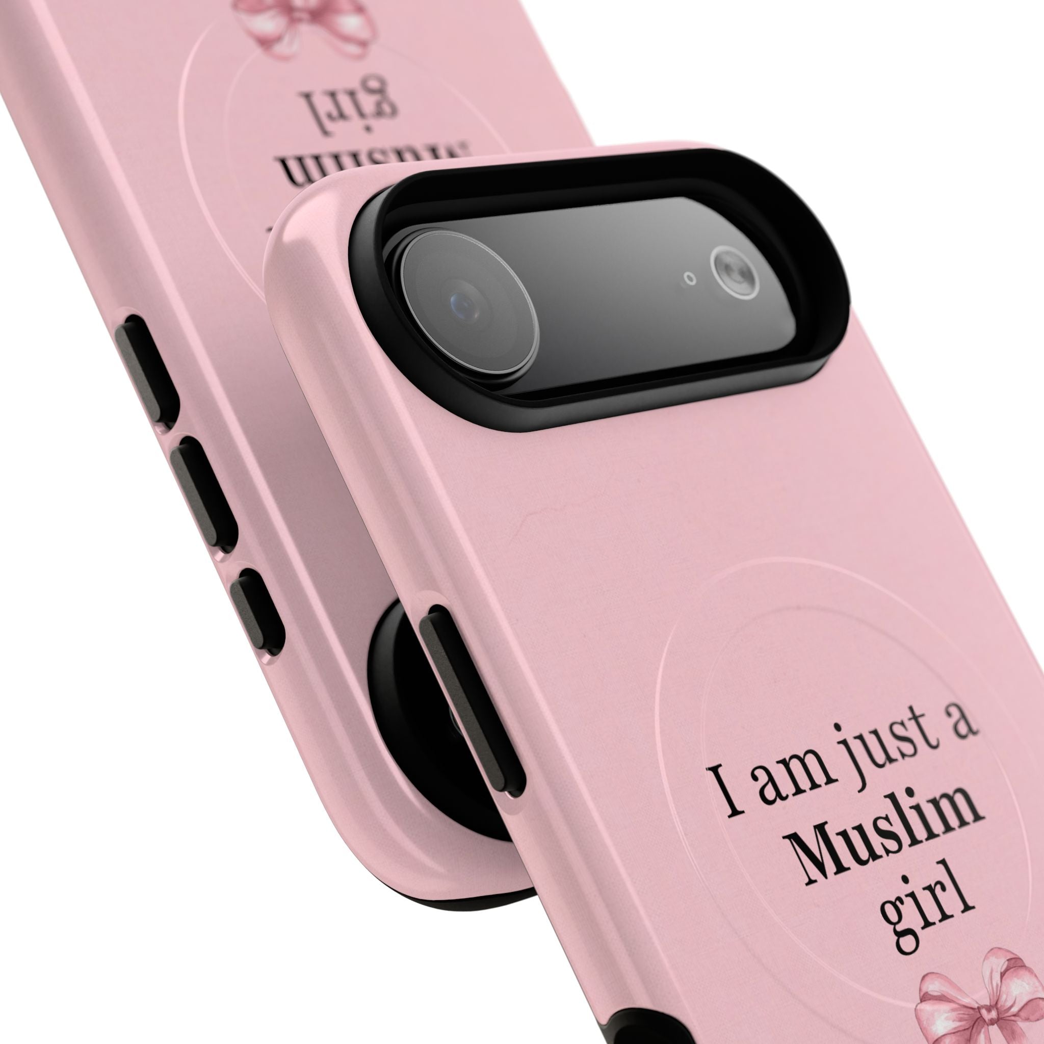"I am just a Muslim girl" Pink - Magnetic Case