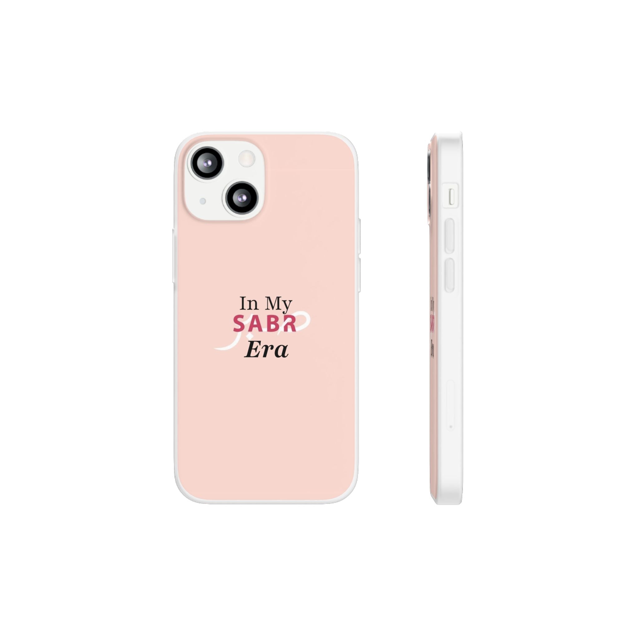 "In My Sabr Era" Pink Flexi Case