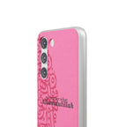 ''Alhamdulillah'' Pink - Flexi Case