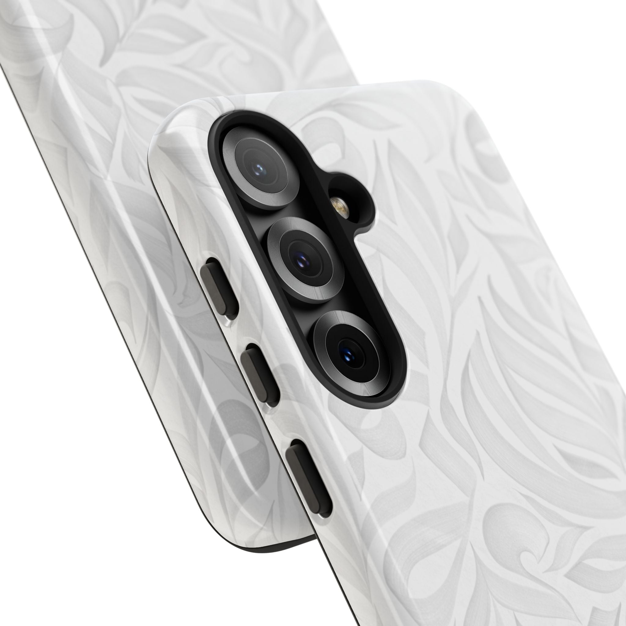 Floral Calligraphy White - Tough Case