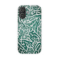 Arabic Calligraphy Phone Case — Teal Script Flexi Case