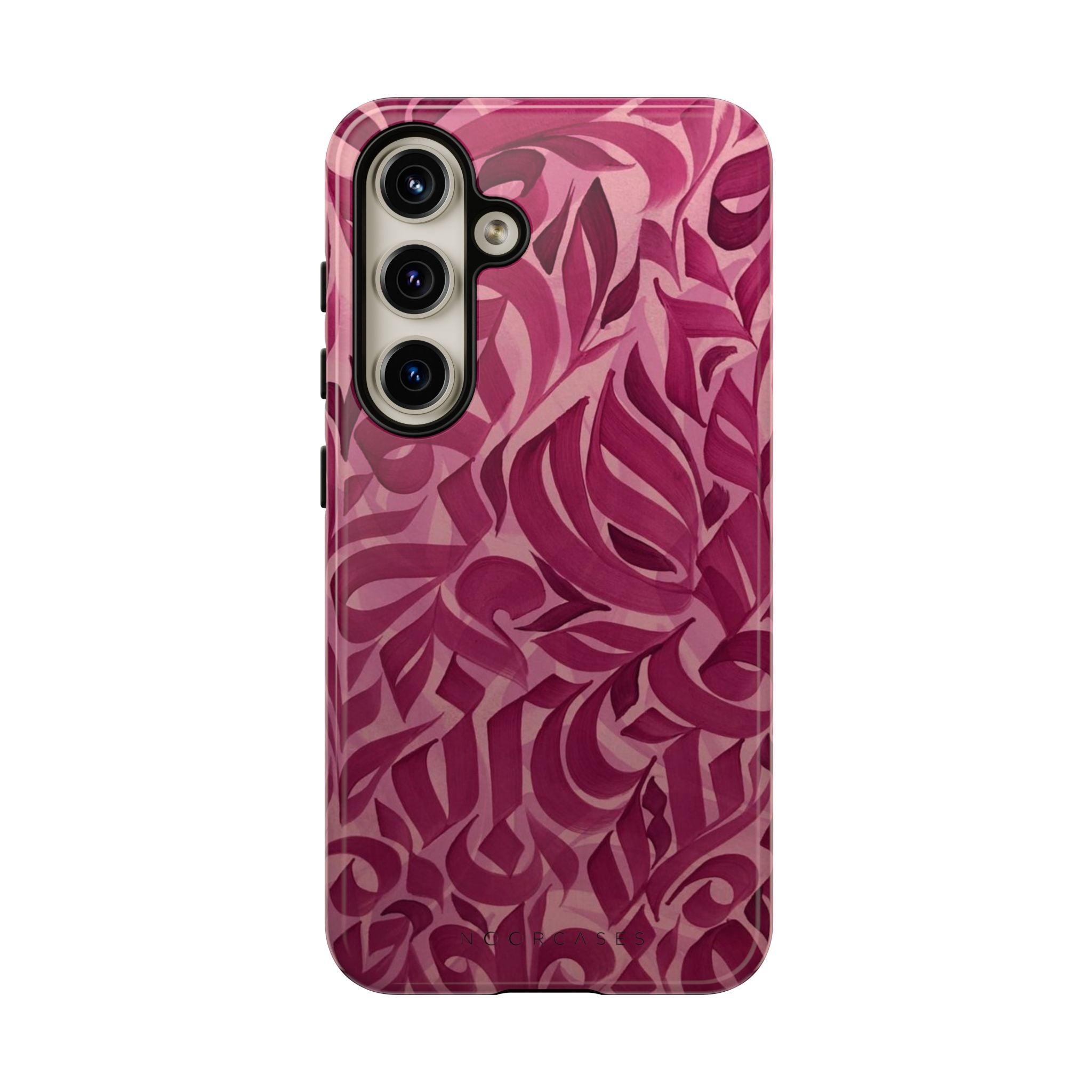 Floral Calligraphy Pink - Tough Case