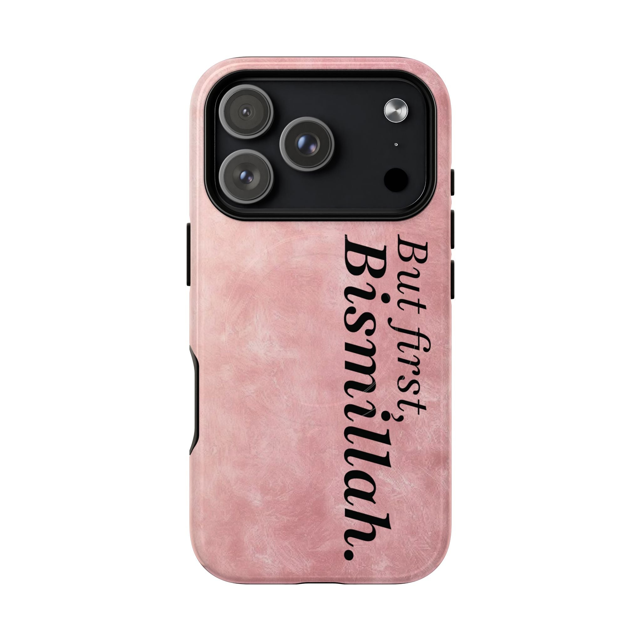 'But First, Bismillah' Rose - Magnetic Case