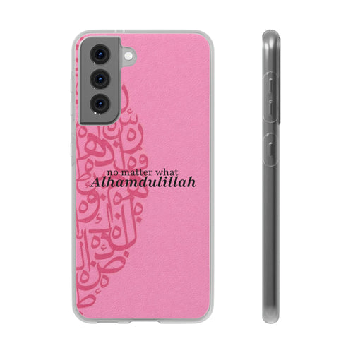 ''Alhamdulillah'' Pink - Flexi Case