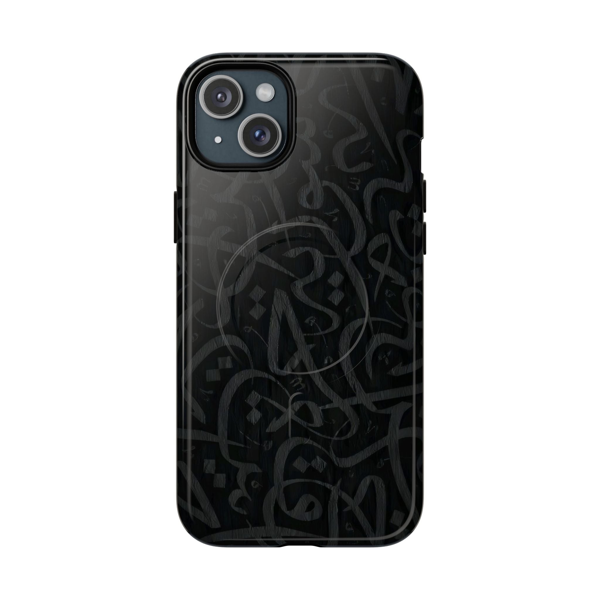 Arabic Calligraphy Black - Magnetic Case