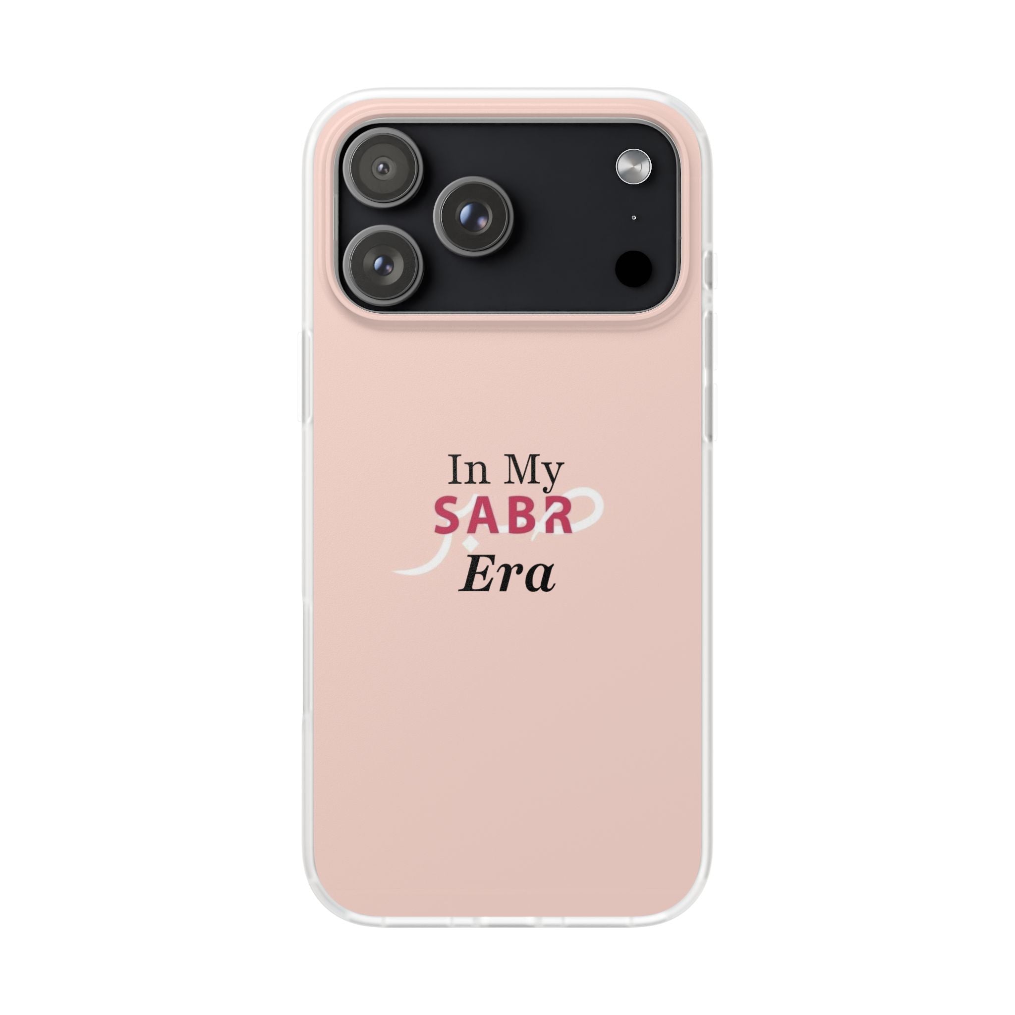 "In My Sabr Era" Pink Flexi Case