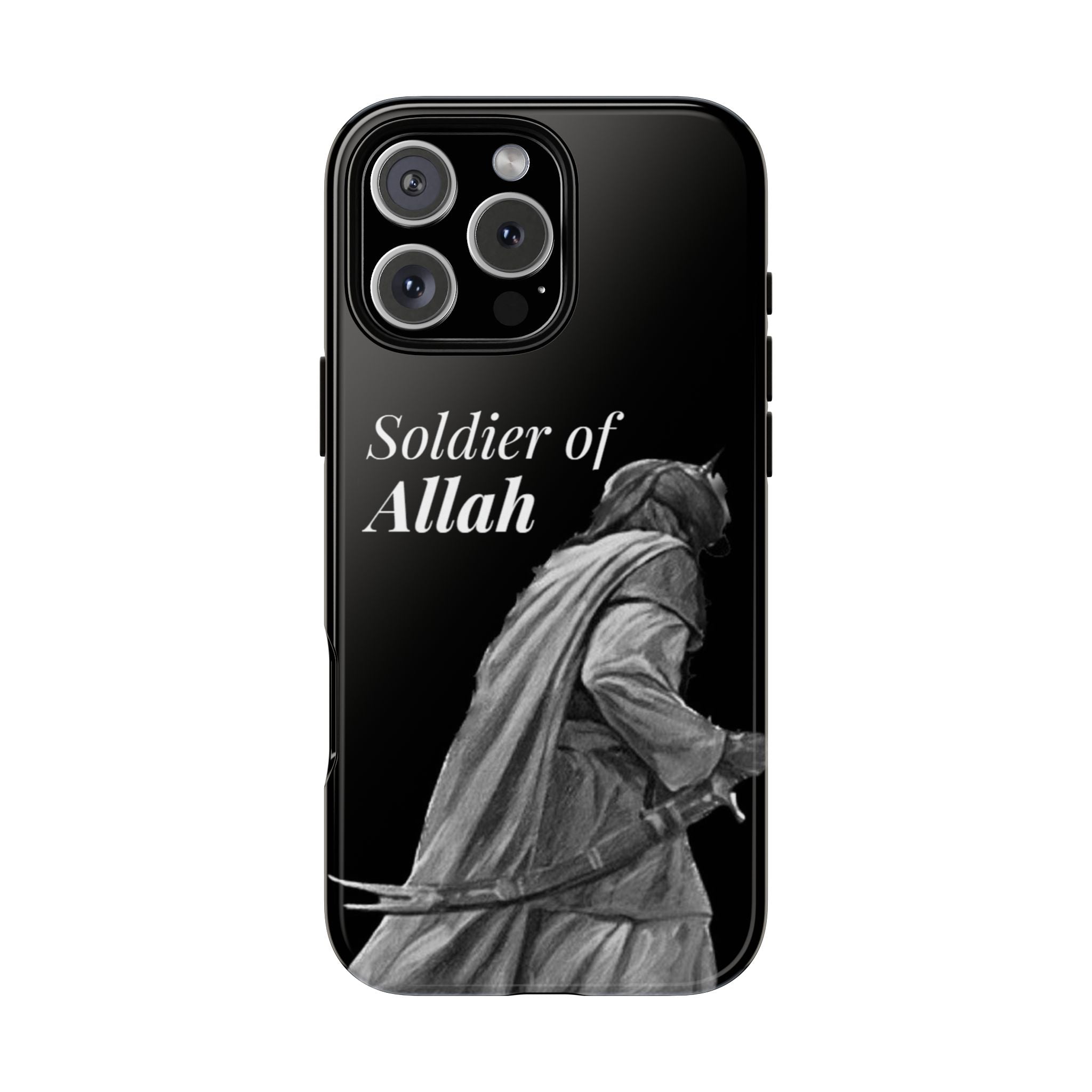 "Soldier of Allah" Black - Tough Case