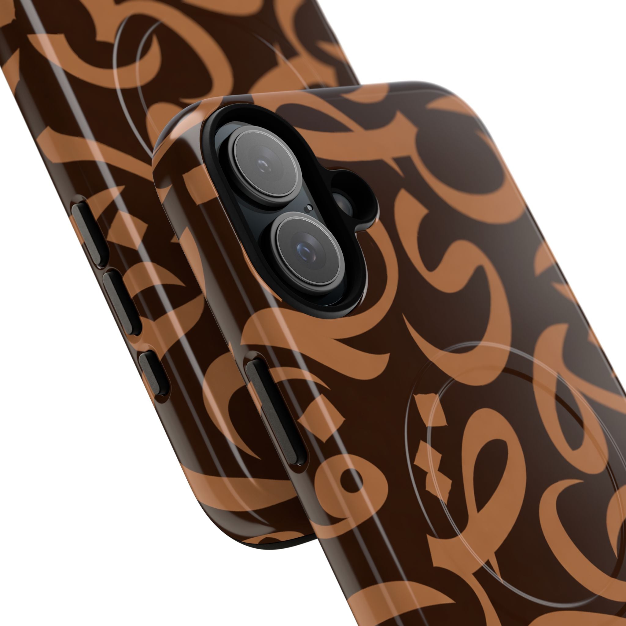 Simple Calligraphy Brown - Magnetic Case