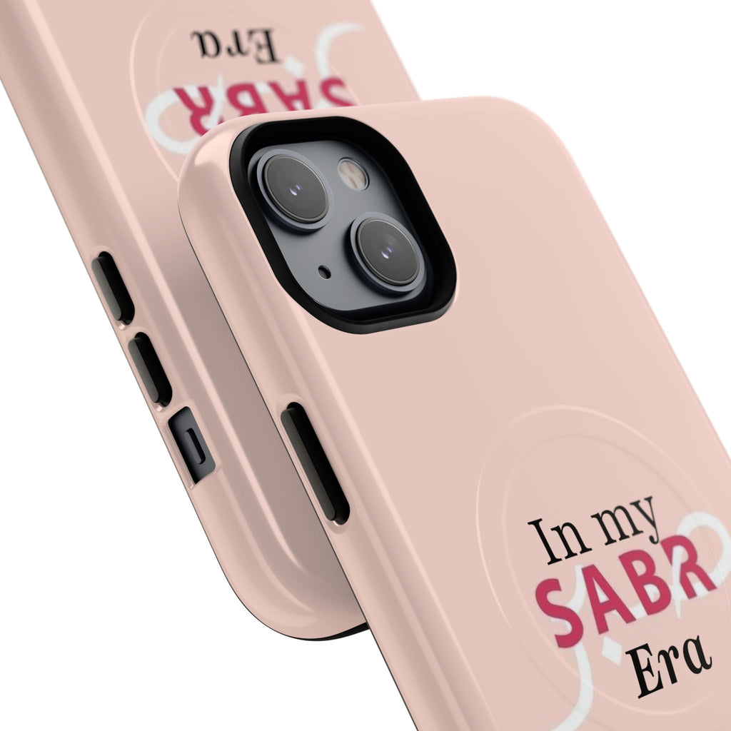 "In My Sabr Era" Roze - Magnetische Hoesje
