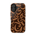 Simple Calligraphy Brown - Magnetic Case