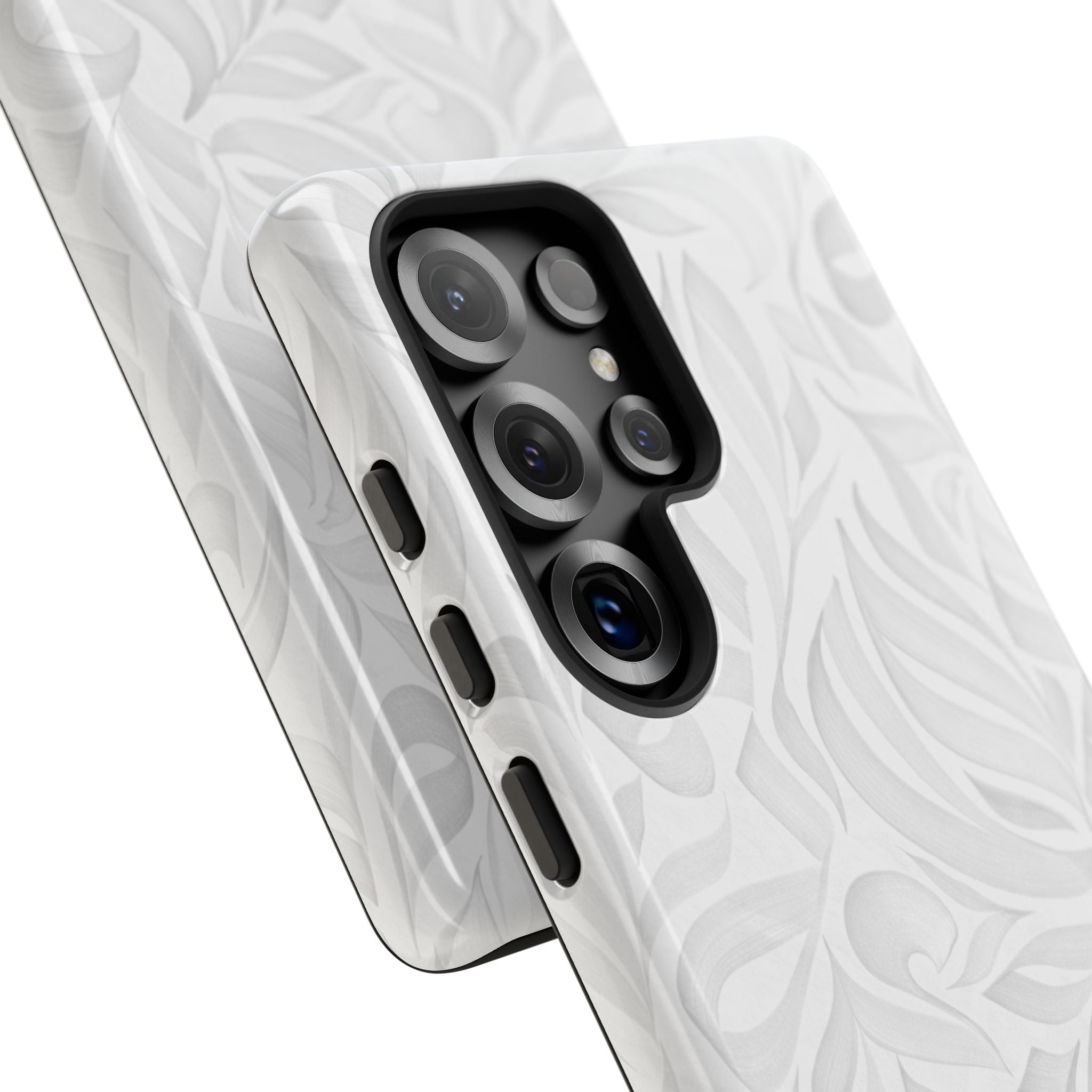Floral Calligraphy White - Tough Case
