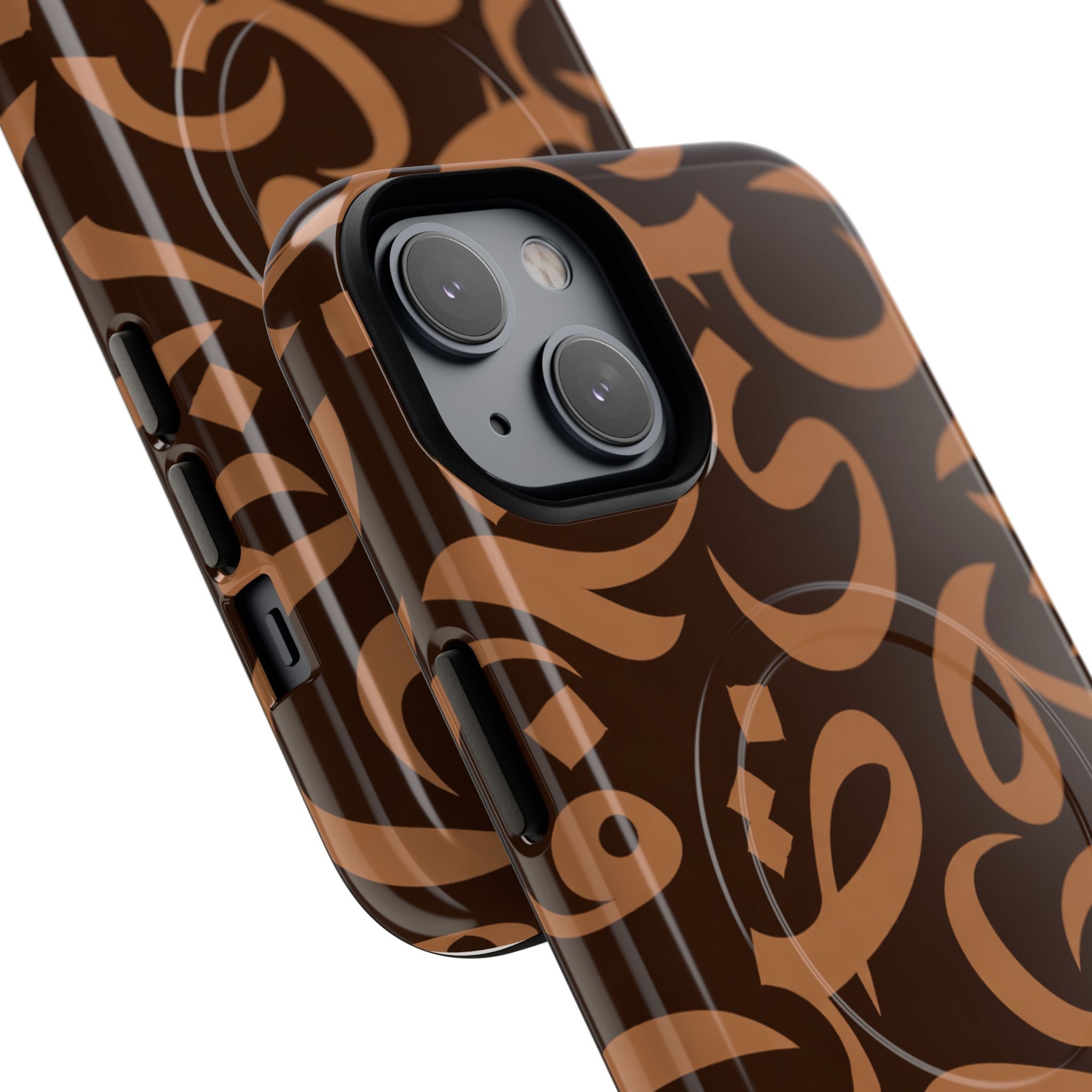 Simple Calligraphy Brown - Magnetic Case