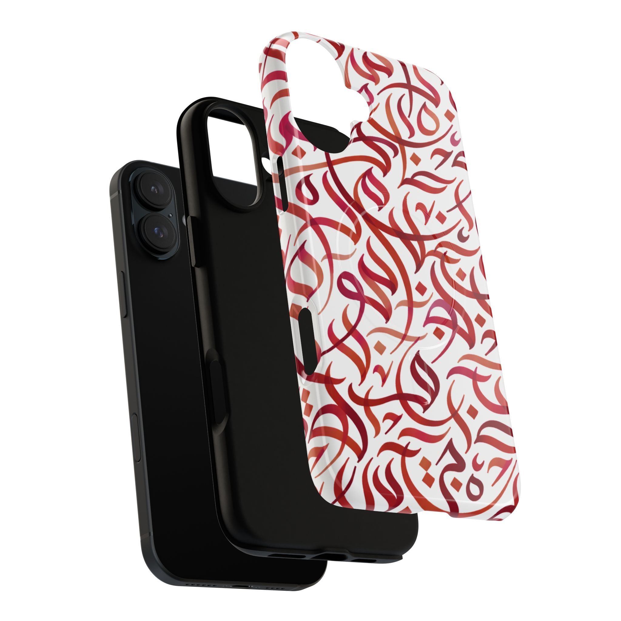 Flowing Calligraphy Red - Magnetic Case