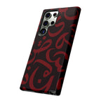 Simple Calligraphy Red - Tough Case