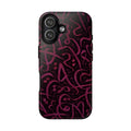 Wooden Calligraphy Pink -  Tough Case