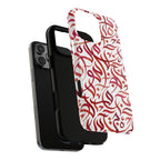 Flowing Calligraphy Red - Magnetic Case