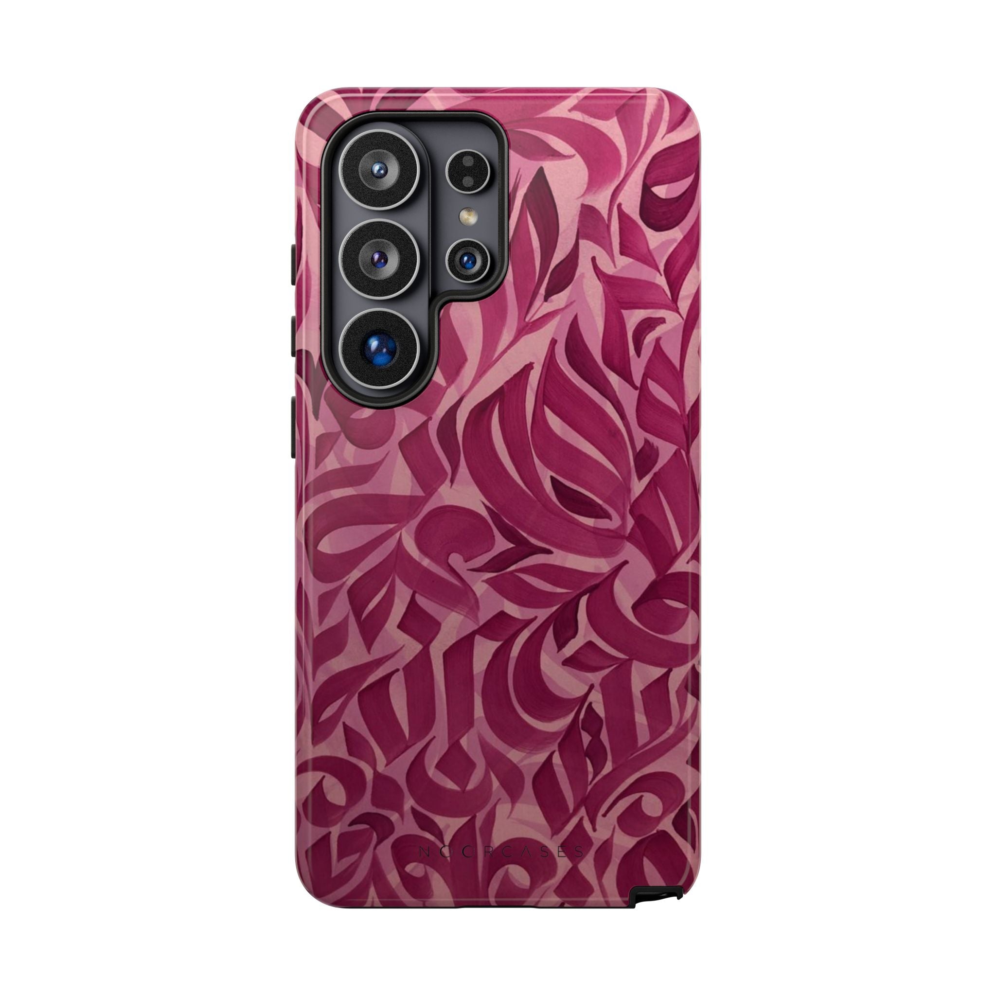Floral Calligraphy Pink - Tough Case