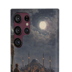 Maanverlicht Istanbul Landschap - Kunst Hoesje