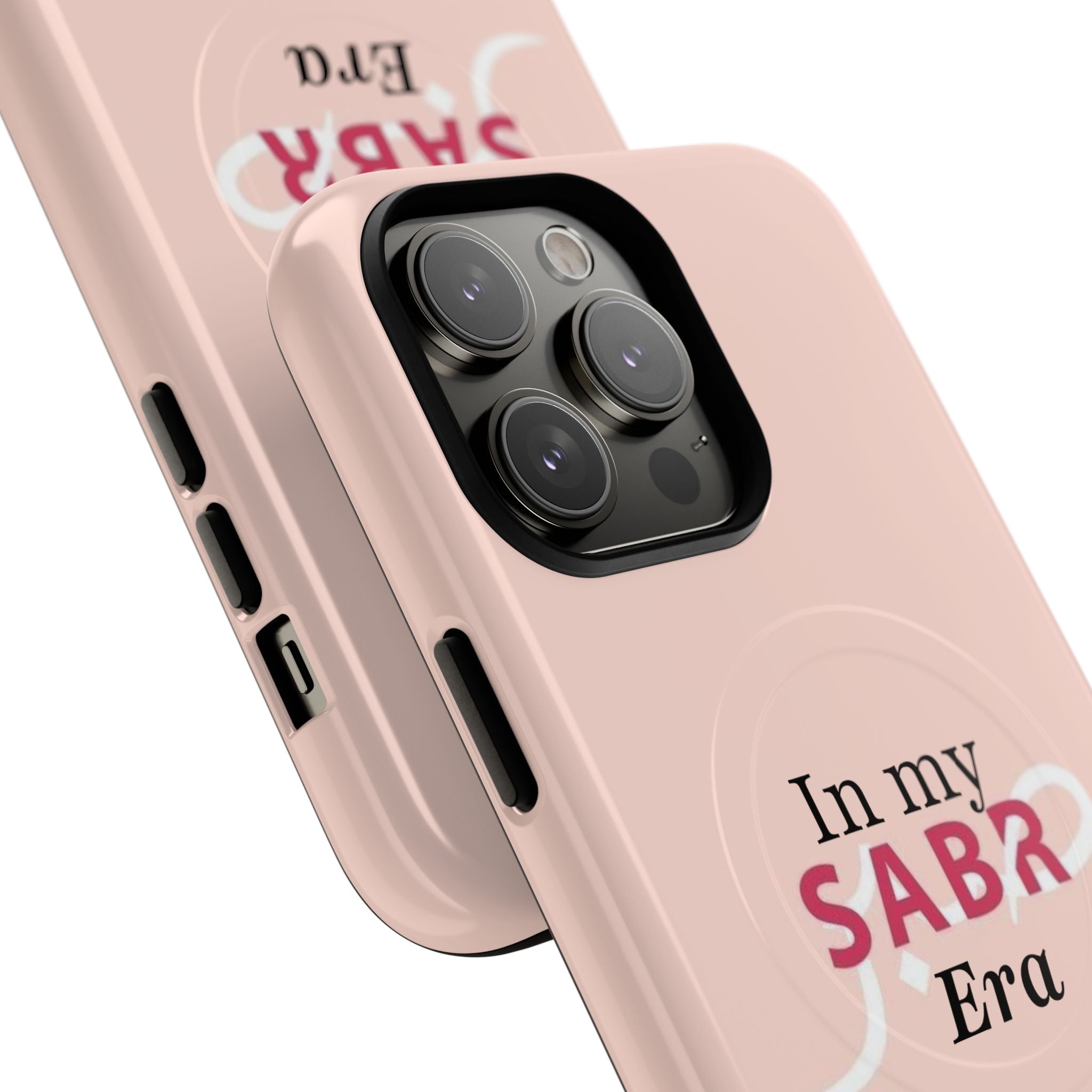 Magnetic Tough Phone Case — "In My Sabr Era" Pink Protective Cover