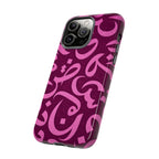 Simple Calligraphy Pink - Tough Case