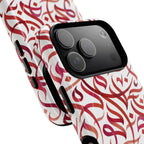 Flowing Calligraphy Red - Magnetic Case