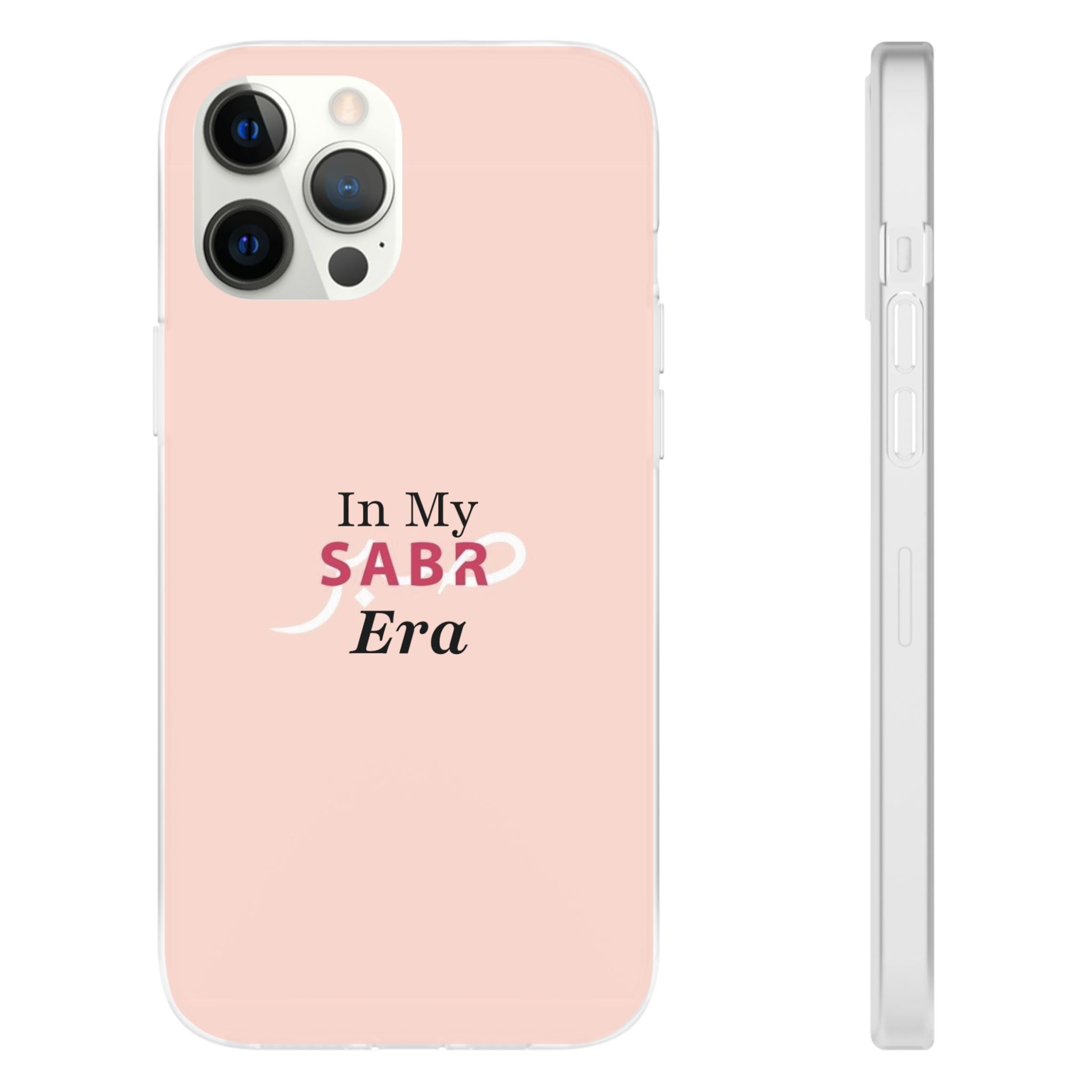 "In My Sabr Era" Pink Flexi Case