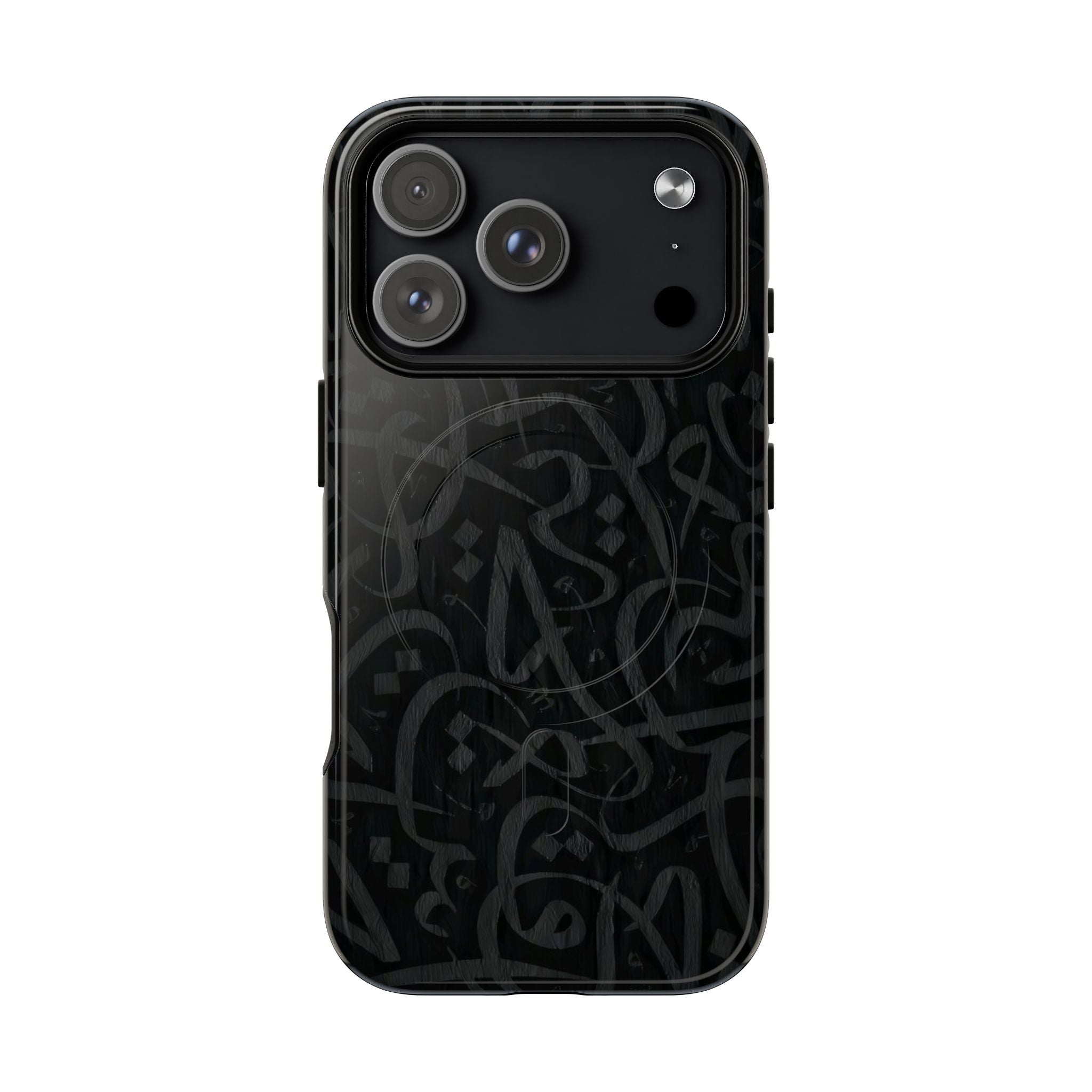 Arabic Calligraphy Black - Magnetic Case