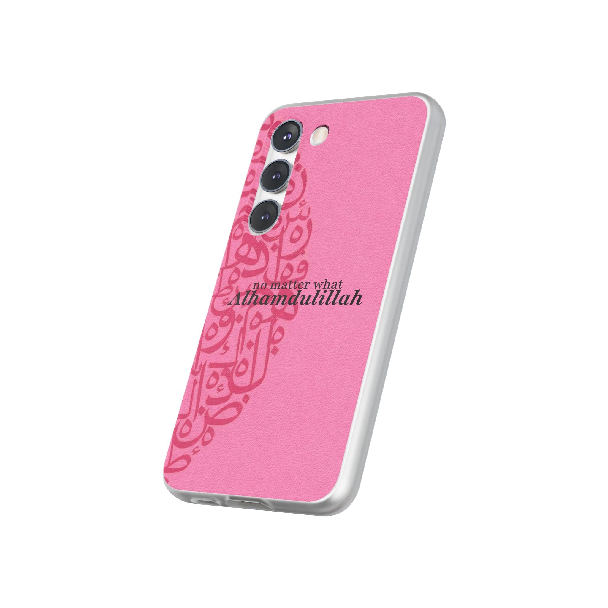 ''Alhamdulillah'' Pink - Flexi Case
