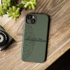 ''Alhamdulillah'' Olive Green - Tough Case