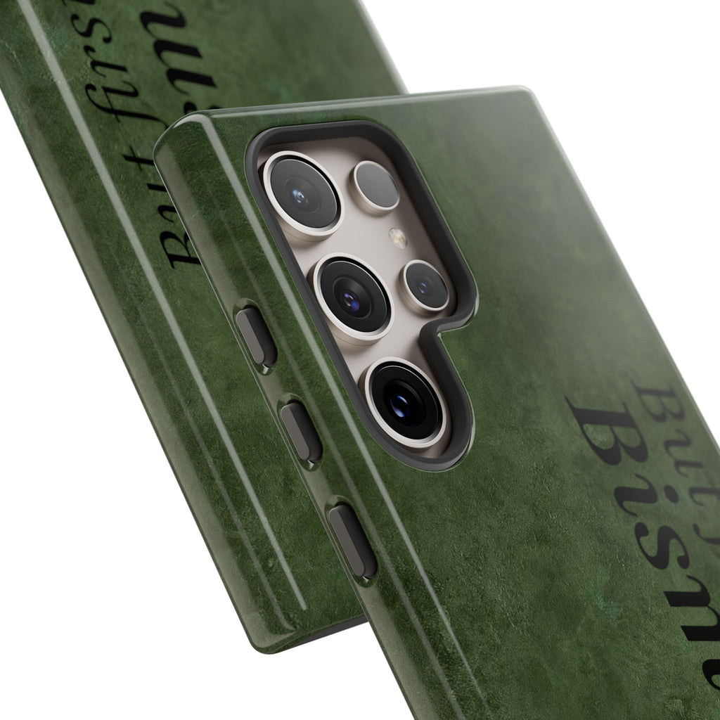 ''But First, Bismillah'' Green - Tough Case