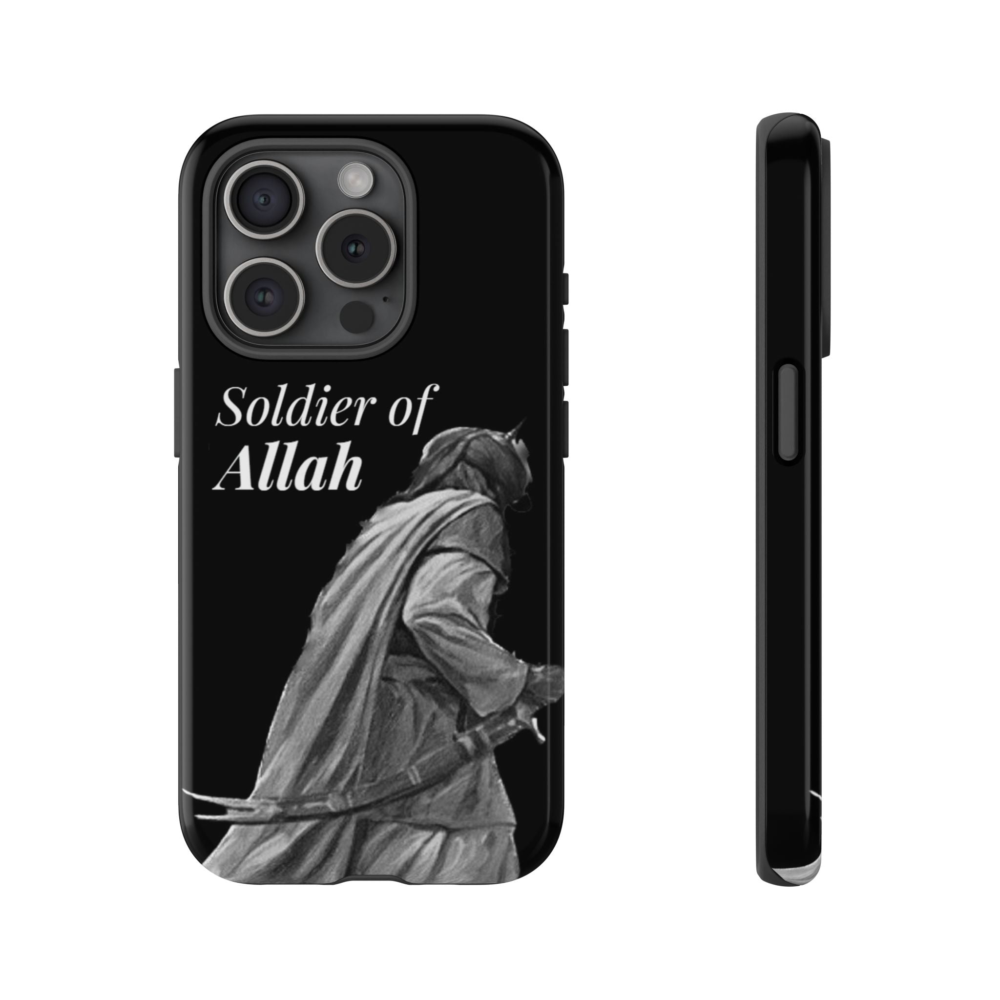"Soldier of Allah" Black - Tough Case