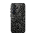 Floral Calligraphy Black - Tough Case