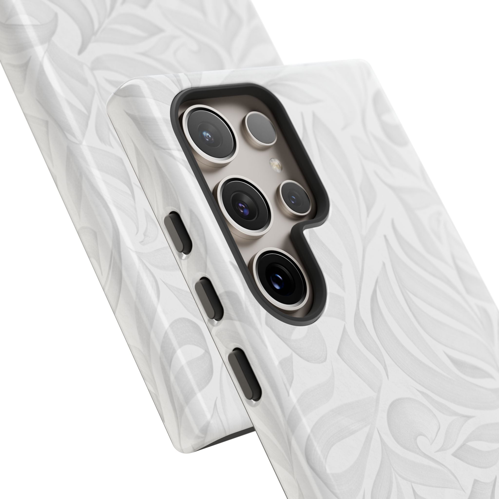 Floral Calligraphy White - Tough Case