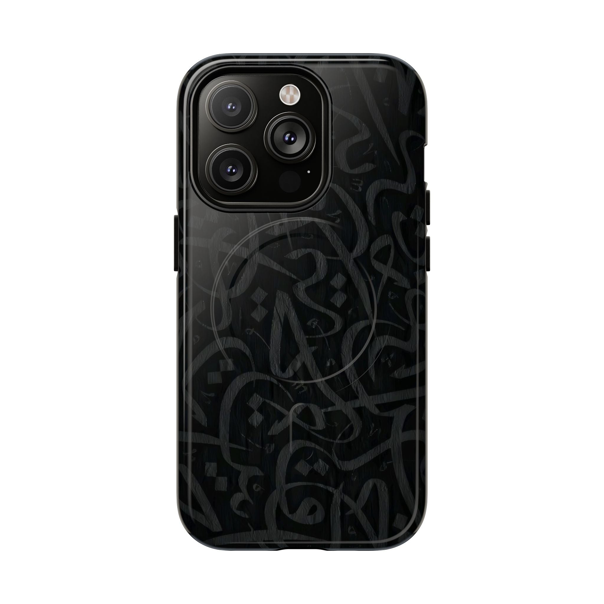 Arabic Calligraphy Black - Magnetic Case