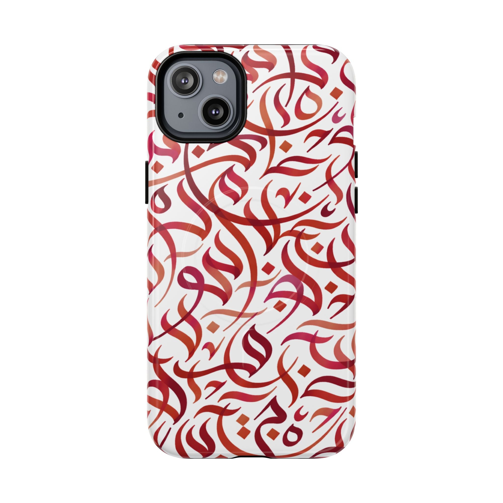 Flowing Calligraphy Red - Magnetic Case